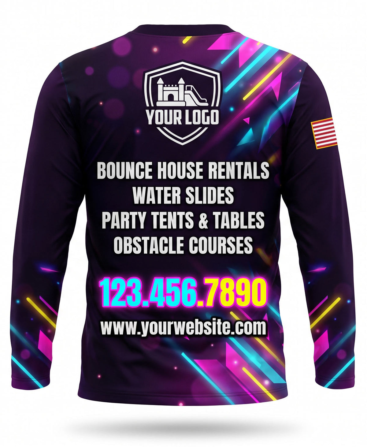 Laser Beam Party Inflatable Crew Uniform