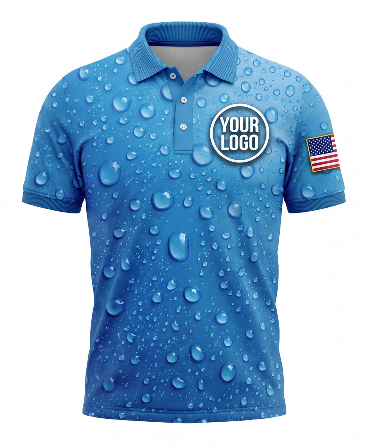 Heavy Raindrop Pressure Wash Crew Uniform