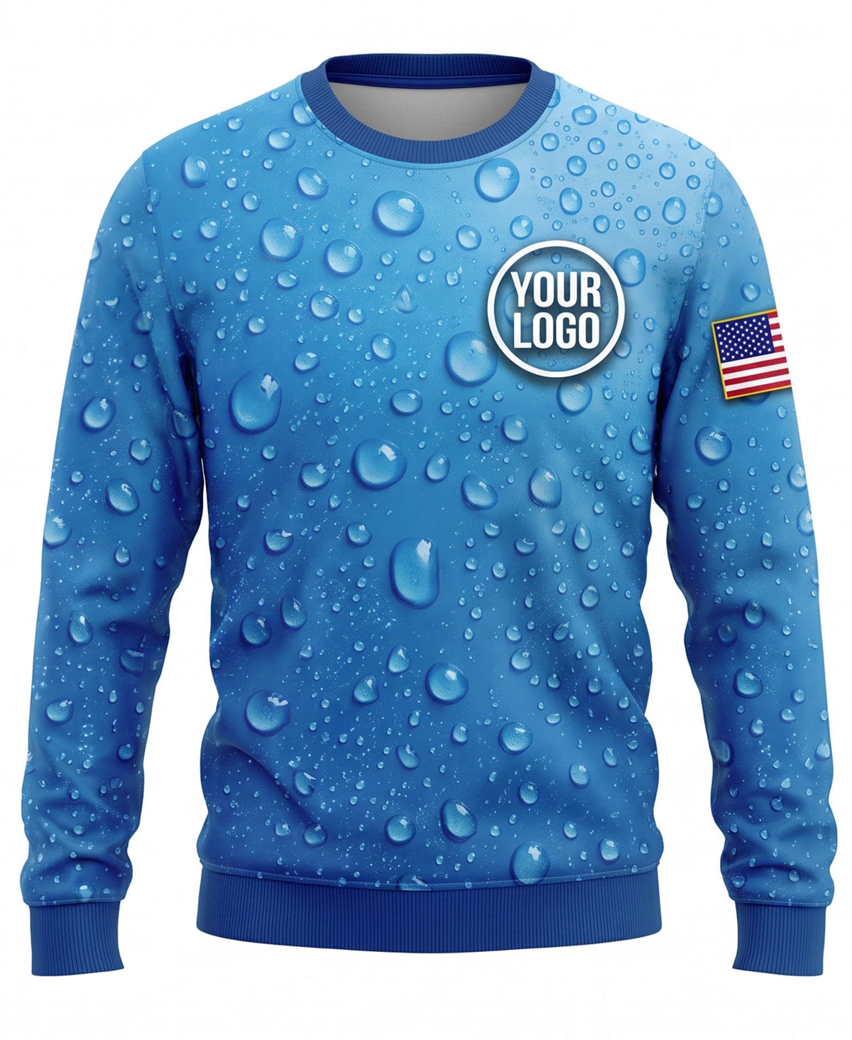 Heavy Raindrop Pressure Wash Crew Uniform