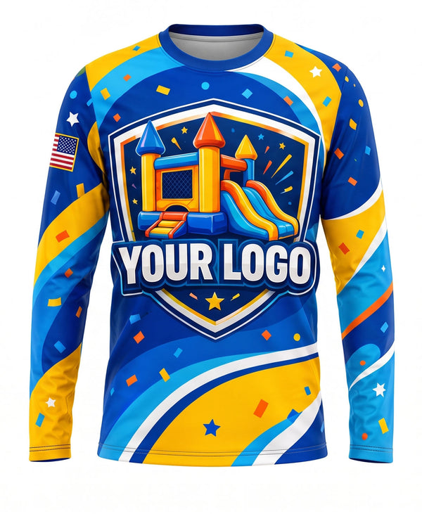 Royal Gold Ribbon Waterslide Crew Uniform