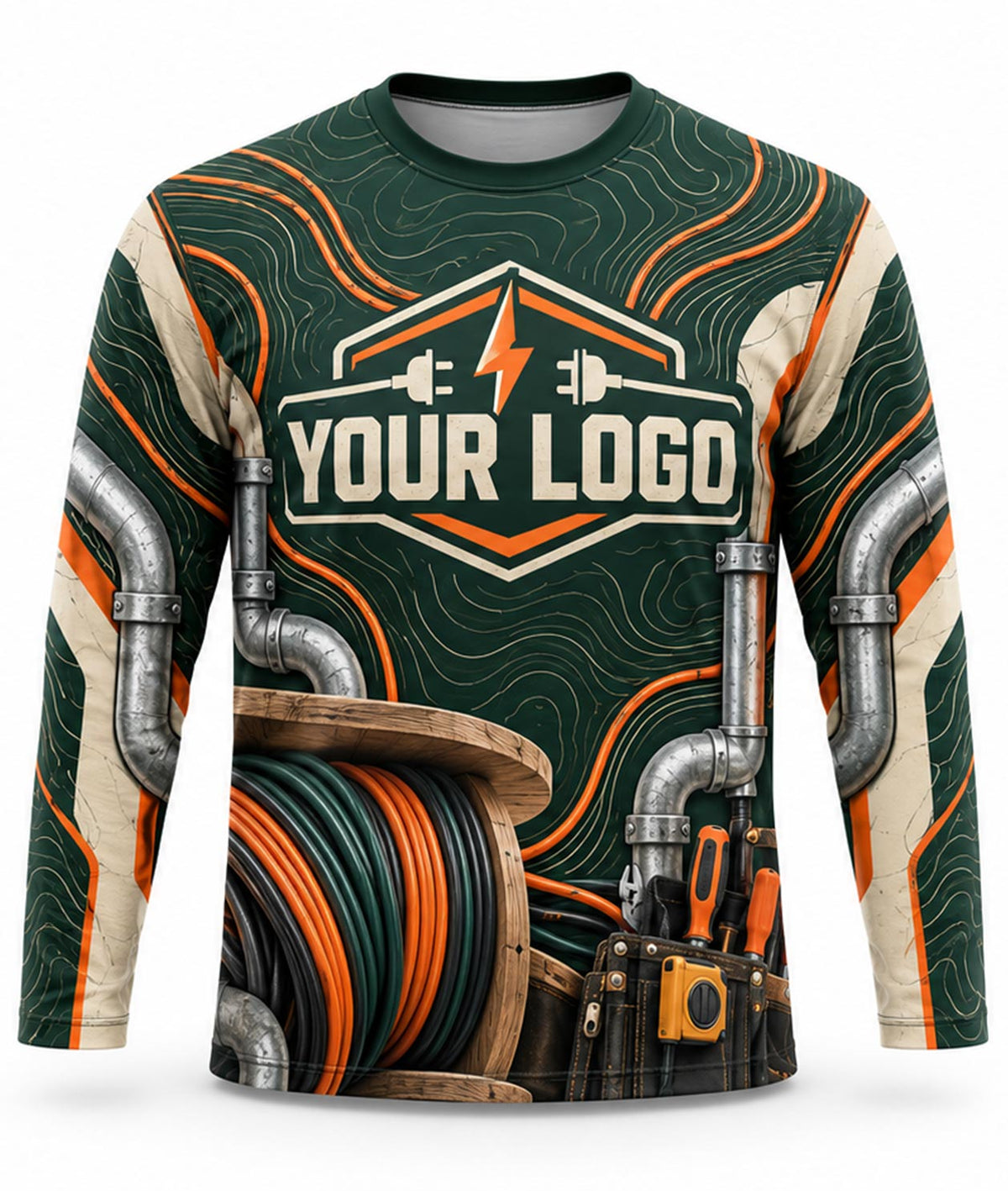 Electrician Crew Uniform - front