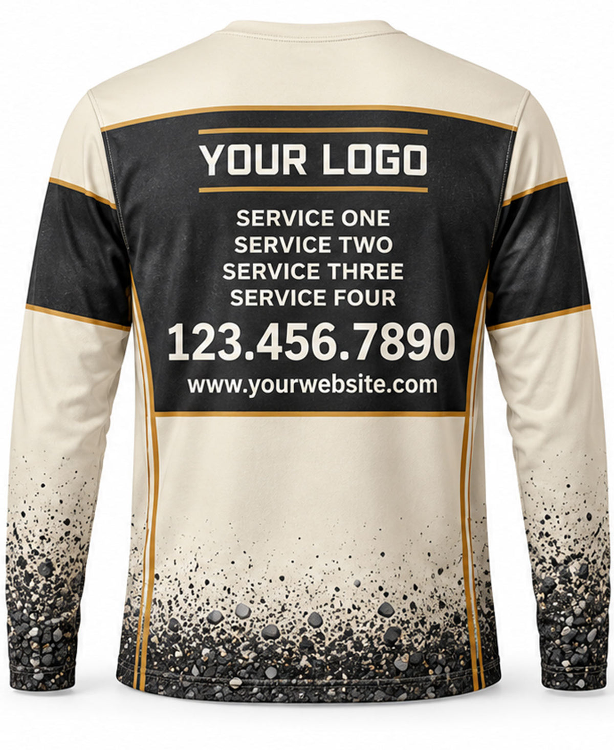 Asphalt Sealcoating Crew Uniform - back