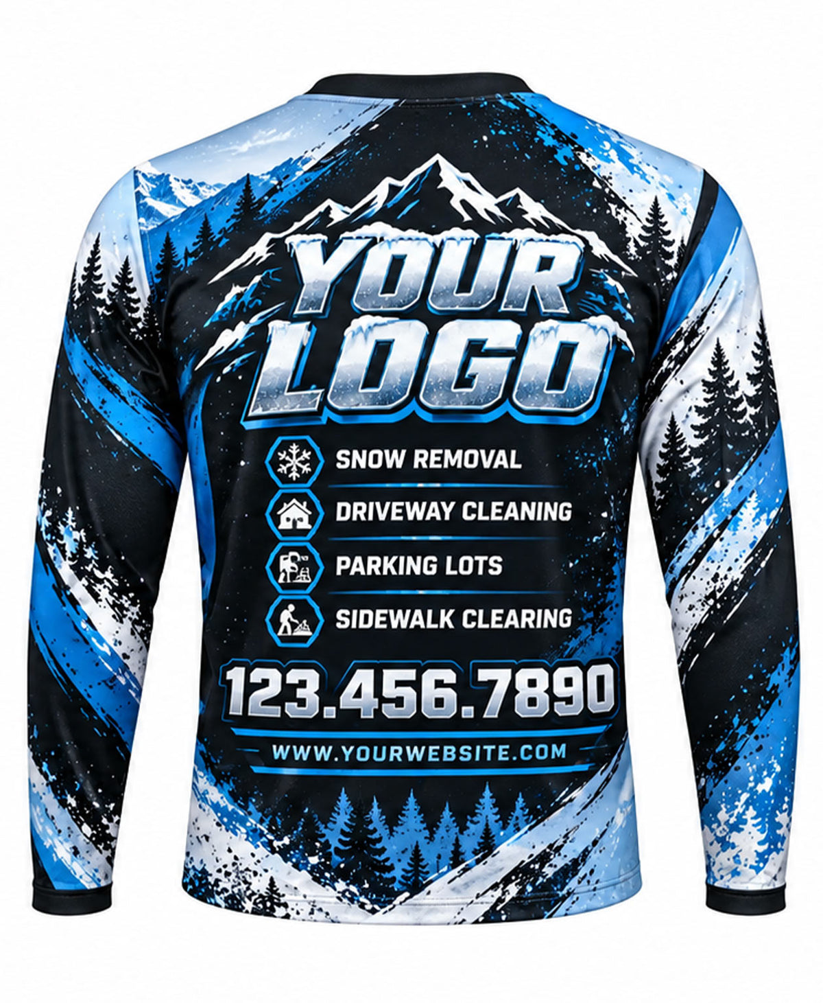 Snow Removal Crew Uniform - back
