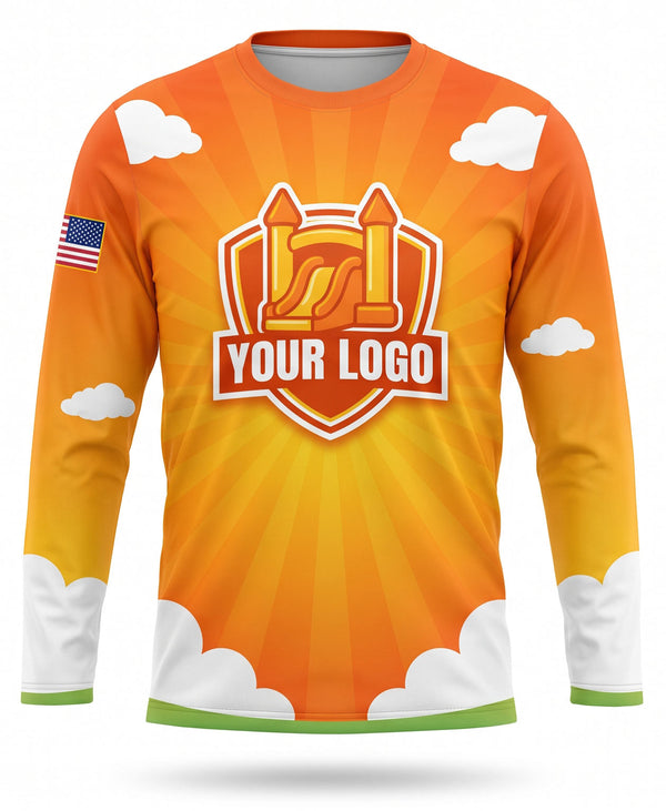 Sunny Cloud Inflatable Rental Crew Uniform