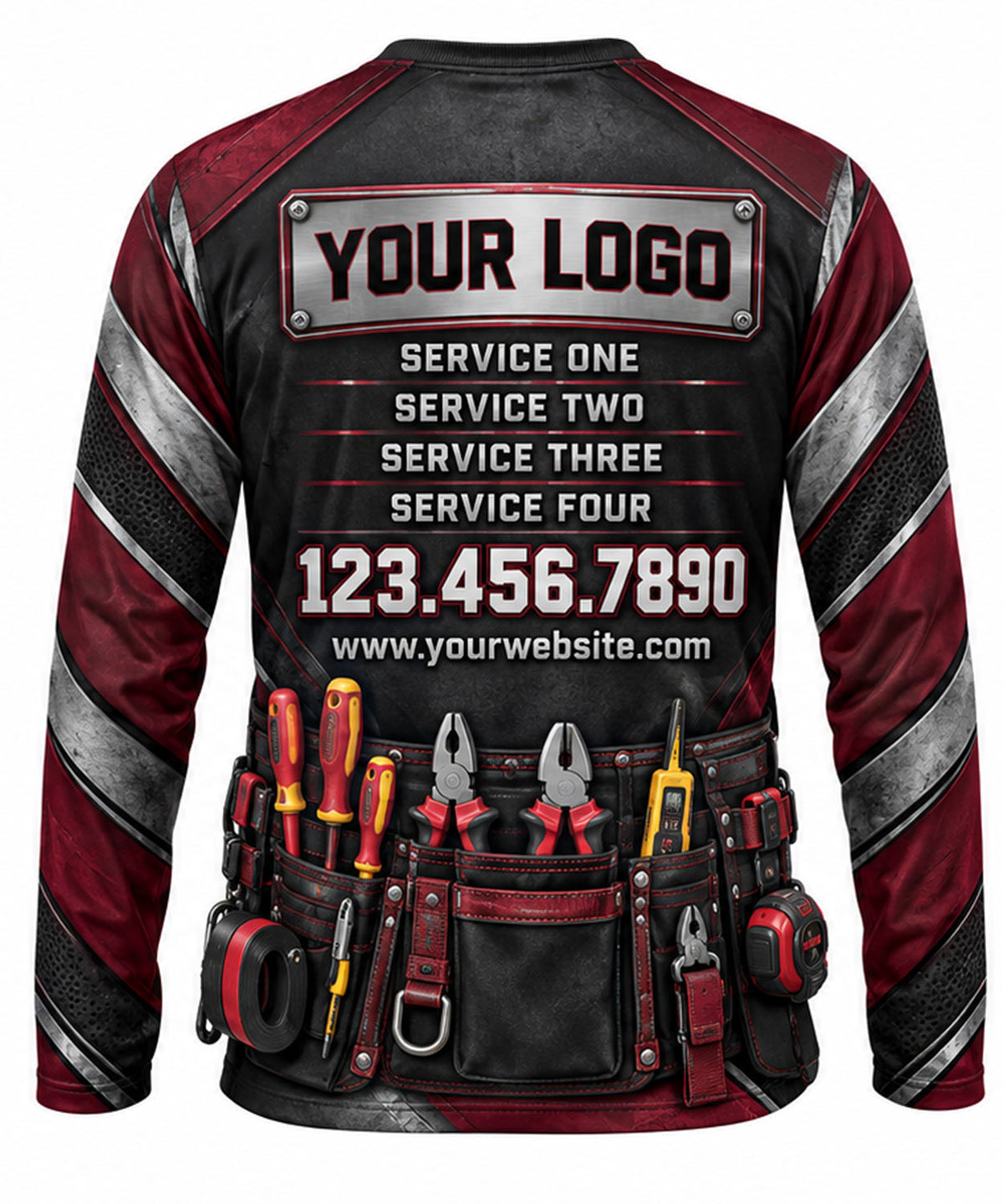 Electrician Crew Uniform - back