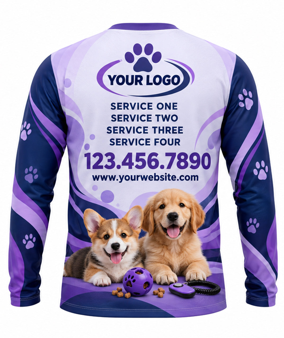 Dog Training Crew Uniform - back