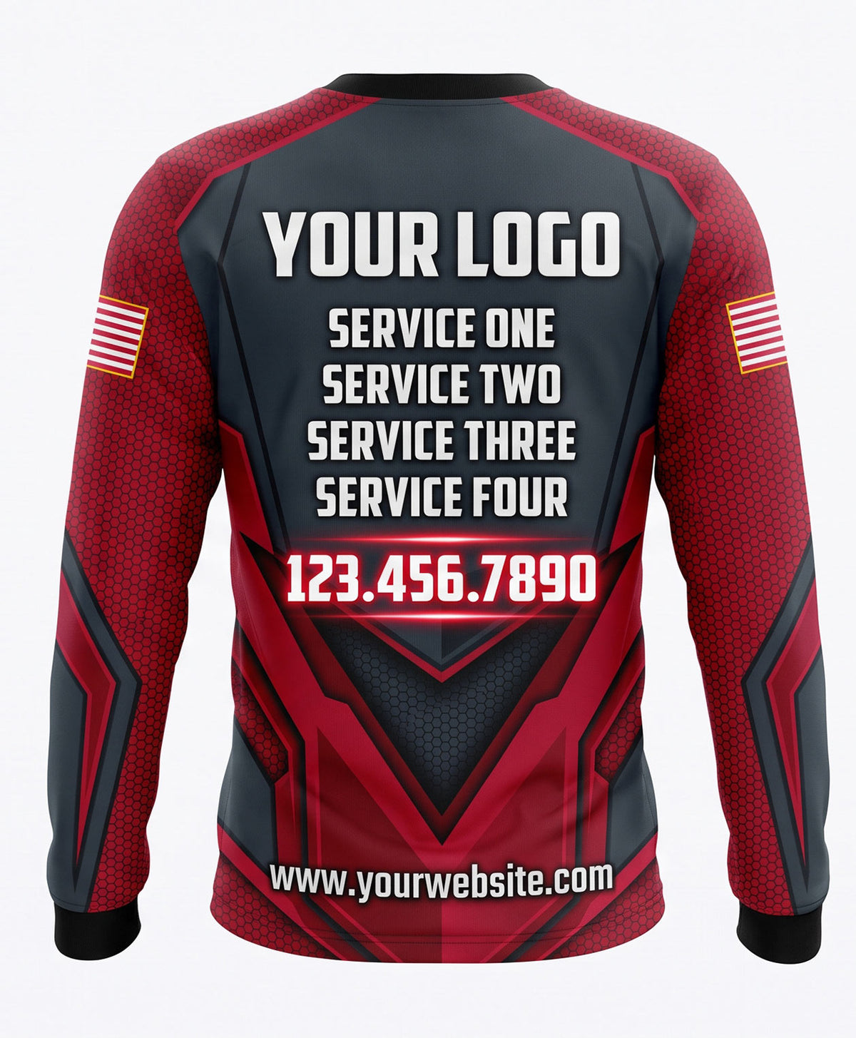 Dark Maroon Tech Armour Crew Uniform