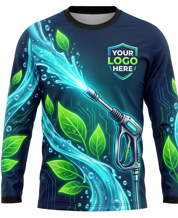 Green Leaf Eco Wash Crew Uniform