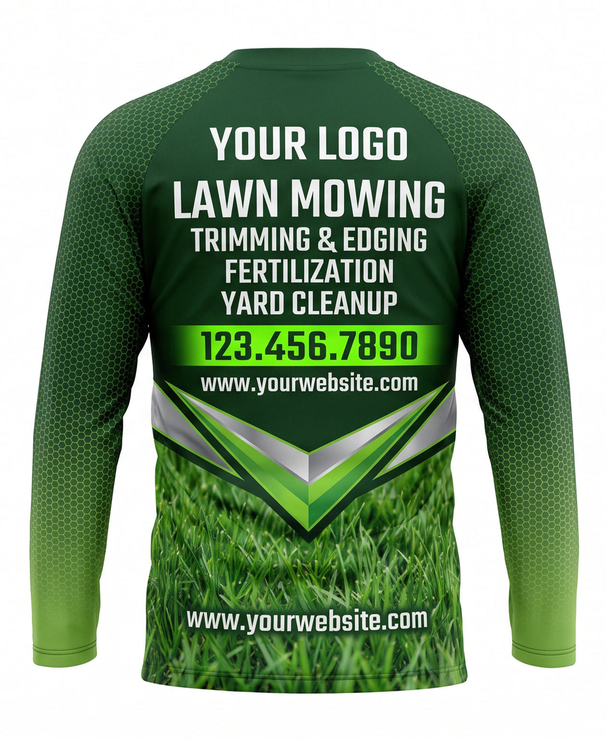 Forest Gradient Yard Cleanup Crew Uniform
