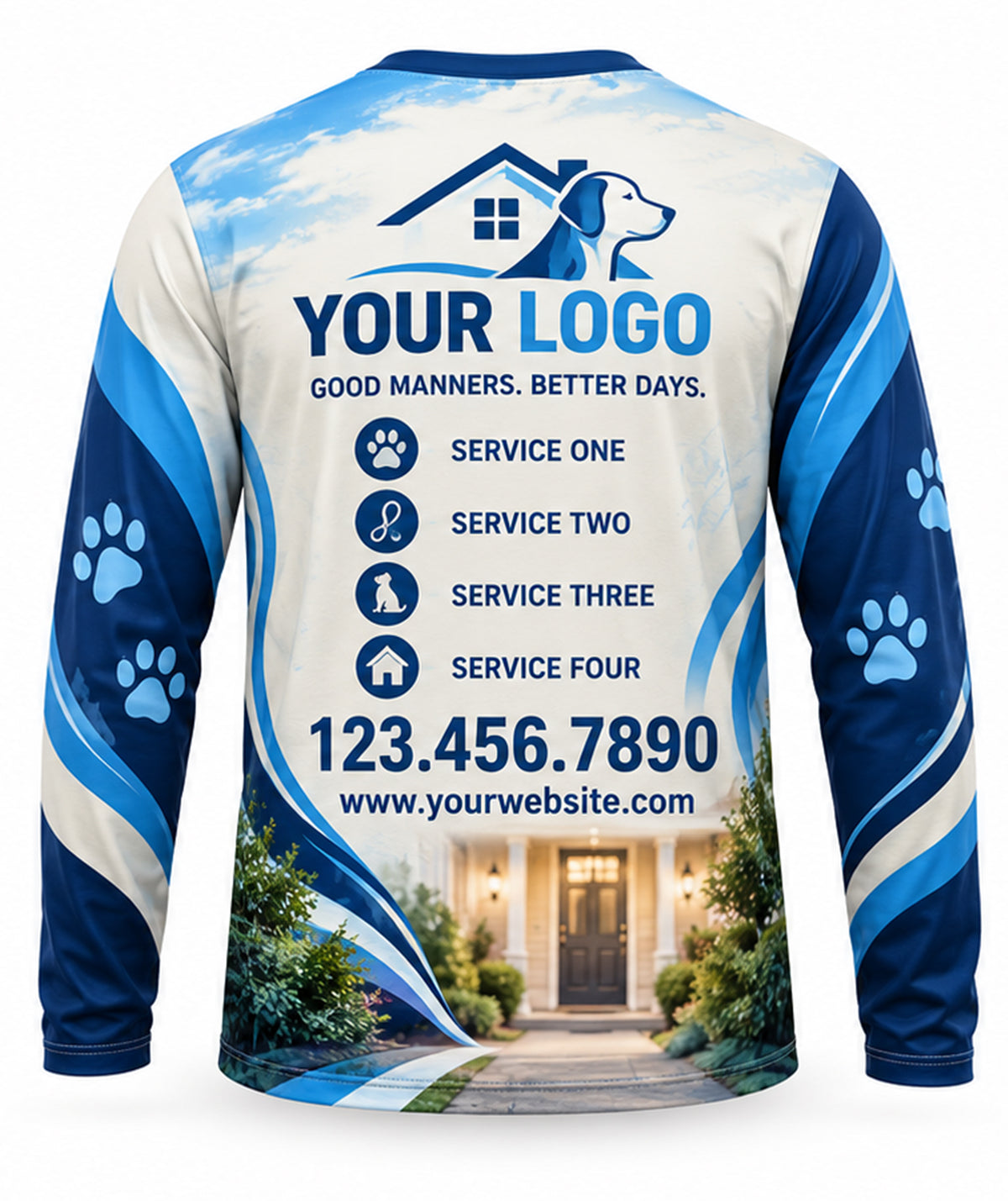 Dog Training Crew Uniform - back