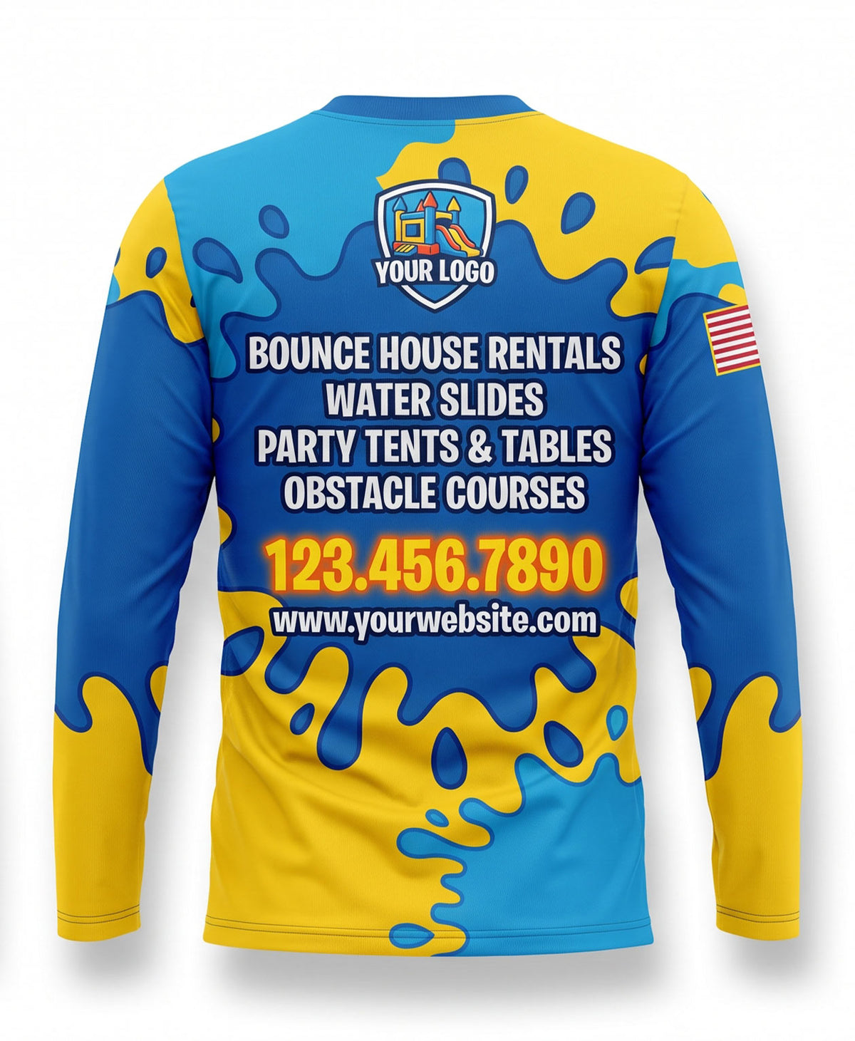 Paint Splash Party Rental Crew Uniform