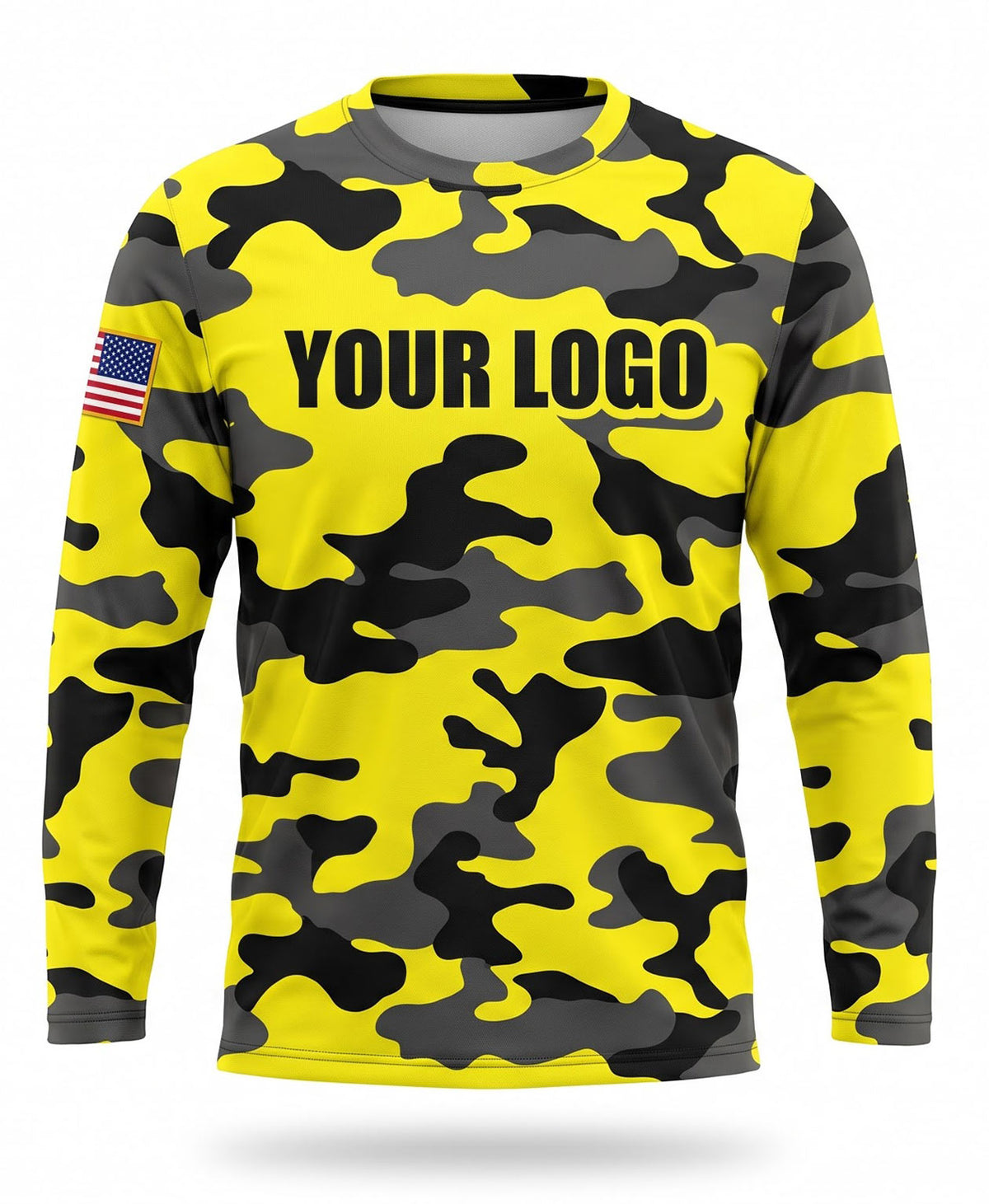 High-Vis Yellow Camo Crew Uniform