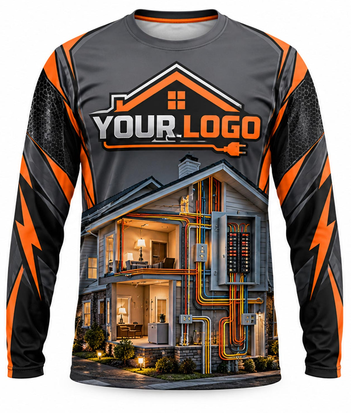 Electrician Crew Uniform - front