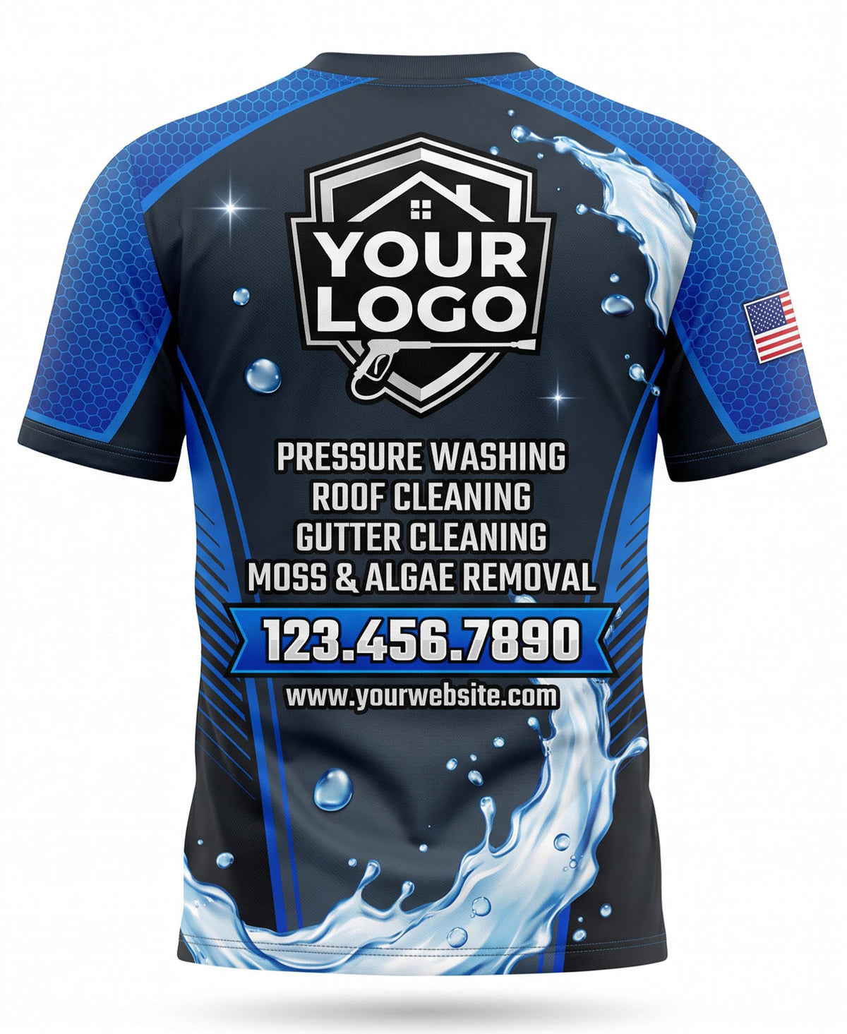 House Shield Splash Crew Uniform