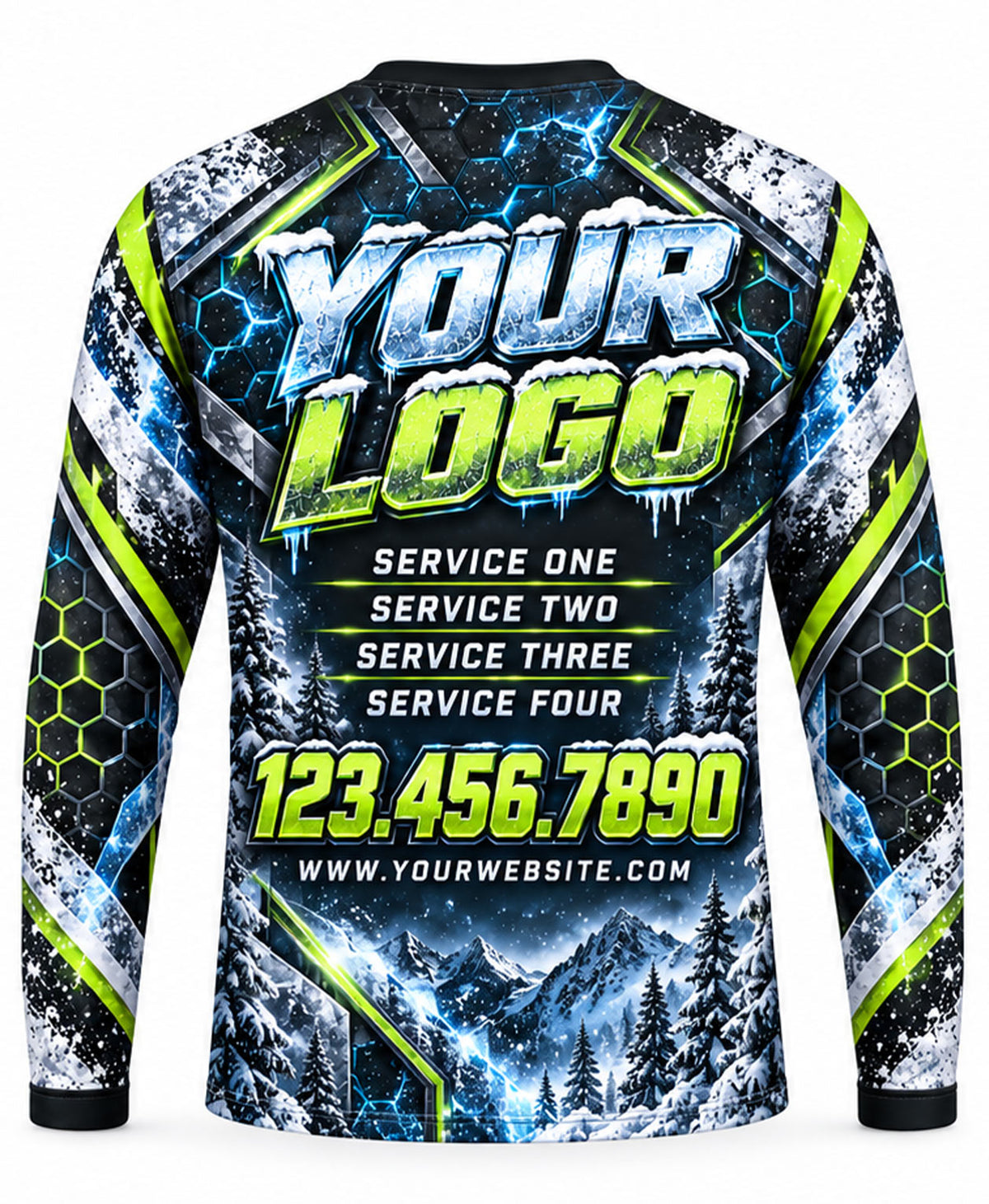 Snow Removal Crew Uniform - back