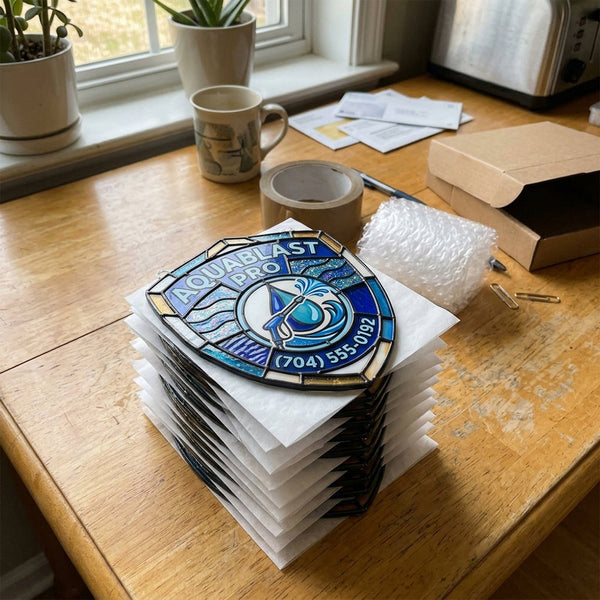 A stack at the office