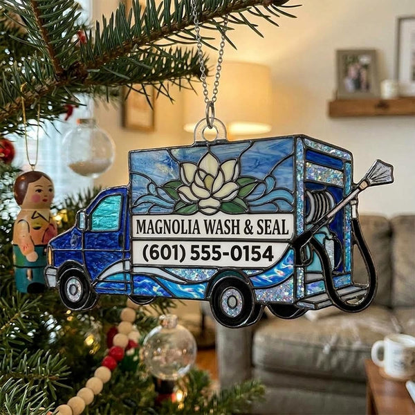Part of the holiday décor